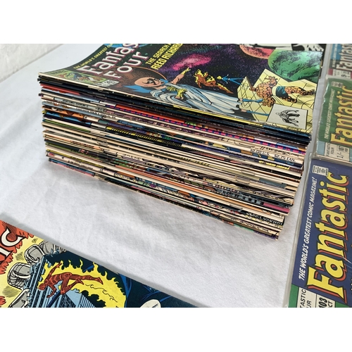 2194 - Forty Nine Marvel Comics. Fantastic Four. Various years includes #101, #103 First issue of Fantastic... 