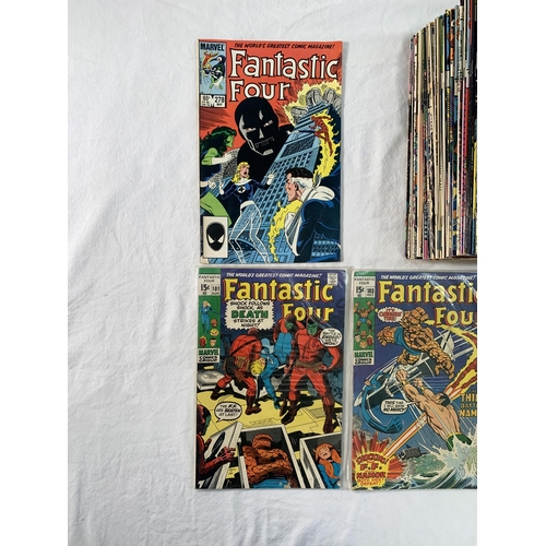 2194 - Forty Nine Marvel Comics. Fantastic Four. Various years includes #101, #103 First issue of Fantastic... 