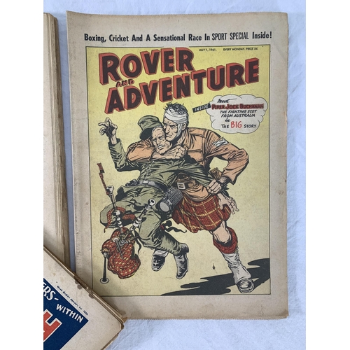 2203 - Twenty Four DC Thomson Boys' Papers (1960-1961) Includes three titles from the Big Five, Adventure, ... 