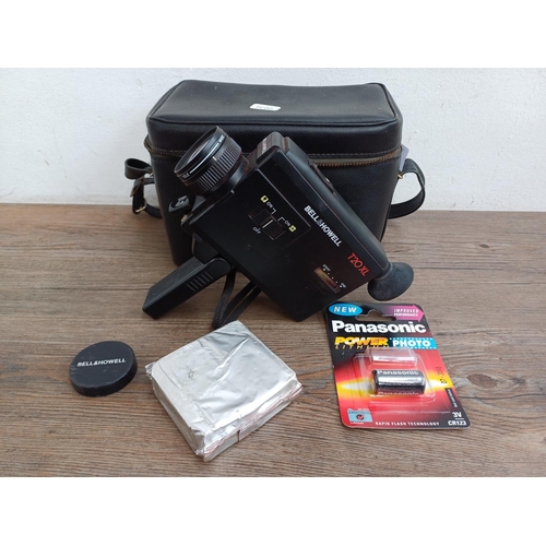 622 - A cased 1980s Bell & Howell T20XL Super8 cine camera