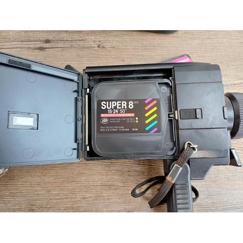 622 - A cased 1980s Bell & Howell T20XL Super8 cine camera