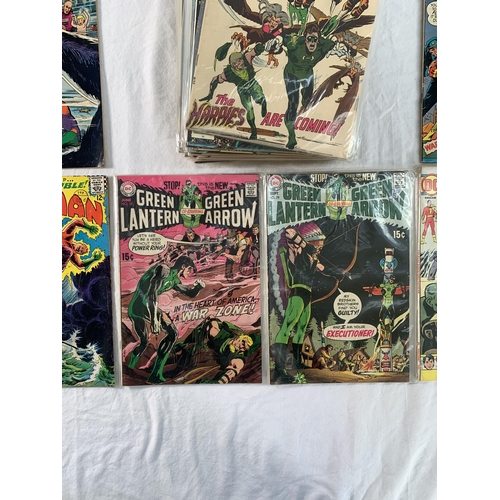 2189 - Thirty Five DC Comics. Various years and titles includes Green Lantern Vol.2 (1960-1986) #77, #79, #... 