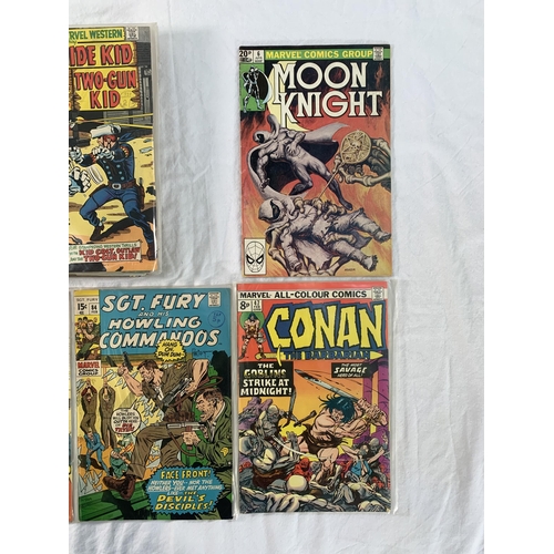 2197 - Nineteen Marvel Comics. Various years and titles includes Sgt Fury and his Howling Commandos #6, #80... 