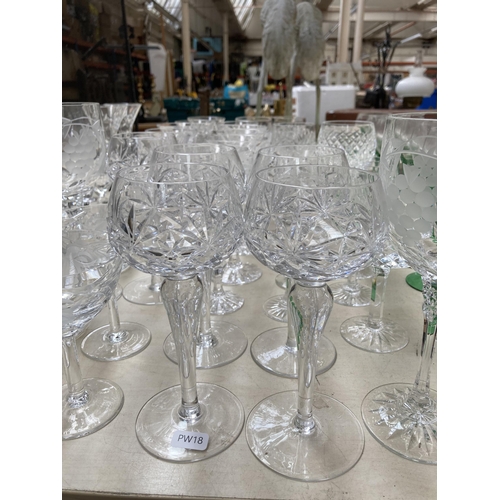 350 - Approx. 95 pieces of glassware to include Royal Brierley etc.