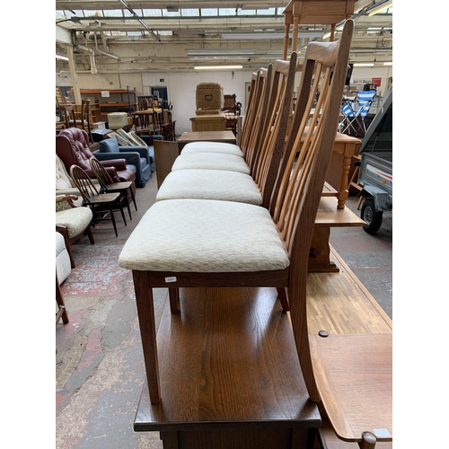 221 - Four mid 20th century G Plan Fresco teak dining chairs