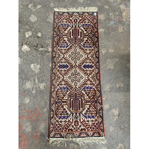 3 - A Persian hall runner - approx. 150cm x 57cm