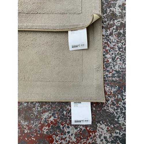 78 - Two IKEA Hoven rugs - approx. 195cm x 133cm