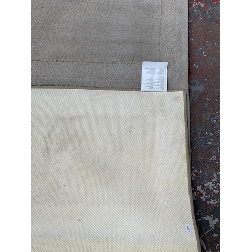 78 - Two IKEA Hoven rugs - approx. 195cm x 133cm