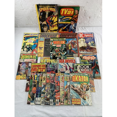 2157 - Twenty Three comics and Two annuals. Various years and titles included amongst is Forteen Marvel Com... 