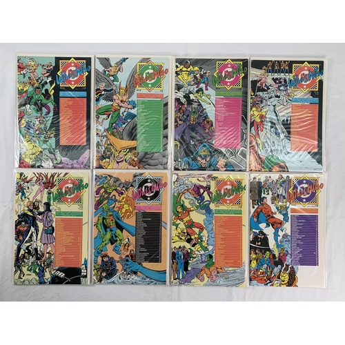 2163 - Thirty Five DC Comics. Who's Who:The Definitive Directory of the DC Universe (1985-1987) Complete Se... 