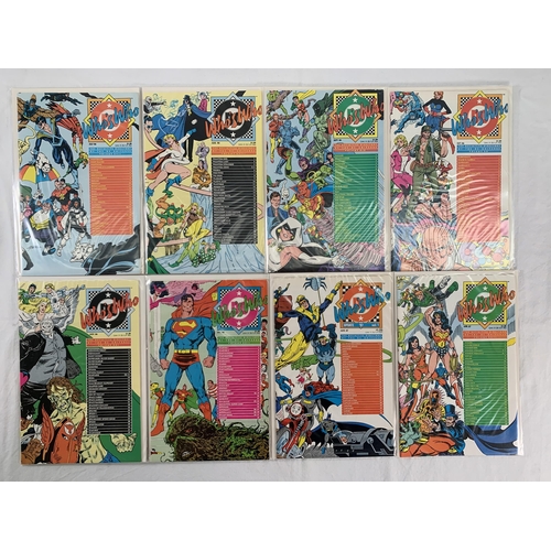 2163 - Thirty Five DC Comics. Who's Who:The Definitive Directory of the DC Universe (1985-1987) Complete Se... 