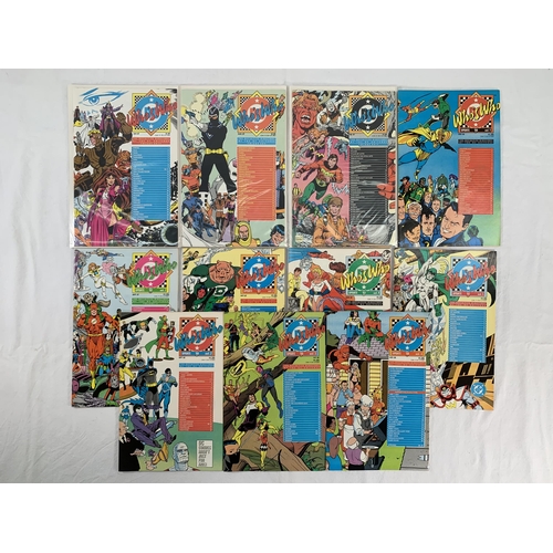 2163 - Thirty Five DC Comics. Who's Who:The Definitive Directory of the DC Universe (1985-1987) Complete Se... 