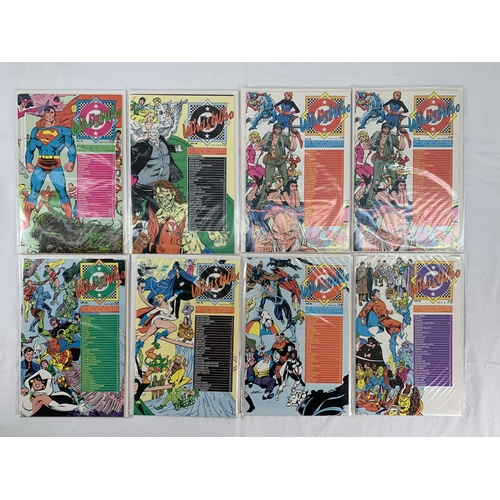 2164 - Thirty Eight DC Comics. Who's Who:The Definitive Directory of the DC Universe (1985-1987) Complete S... 