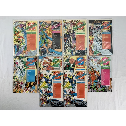 2164 - Thirty Eight DC Comics. Who's Who:The Definitive Directory of the DC Universe (1985-1987) Complete S... 