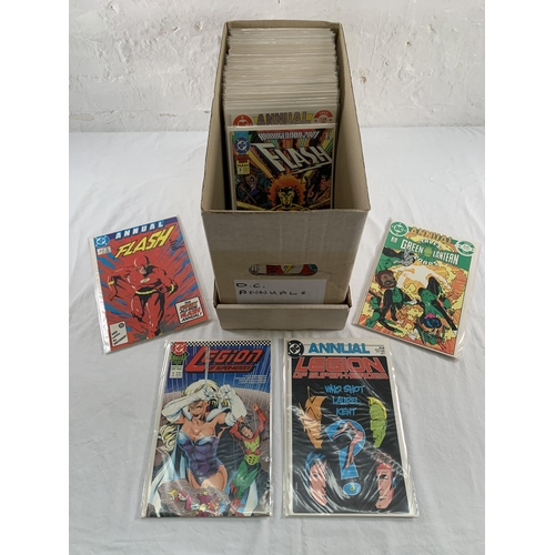 2175 - Sixty DC ANNUALS. Various years and titles includes Tales of the Green Lantern Corps #1, Green Lante... 