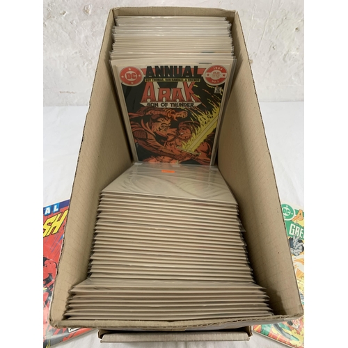 2175 - Sixty DC ANNUALS. Various years and titles includes Tales of the Green Lantern Corps #1, Green Lante... 