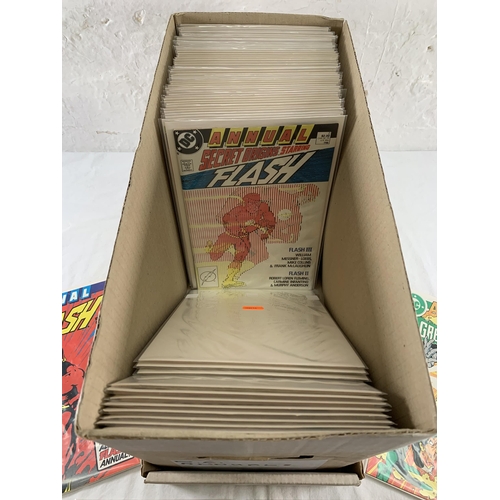 2175 - Sixty DC ANNUALS. Various years and titles includes Tales of the Green Lantern Corps #1, Green Lante... 