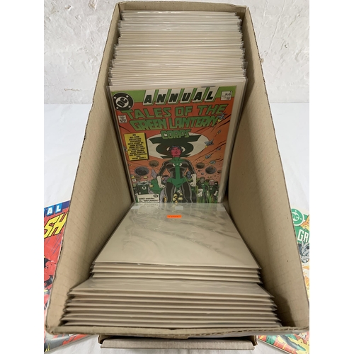 2175 - Sixty DC ANNUALS. Various years and titles includes Tales of the Green Lantern Corps #1, Green Lante... 