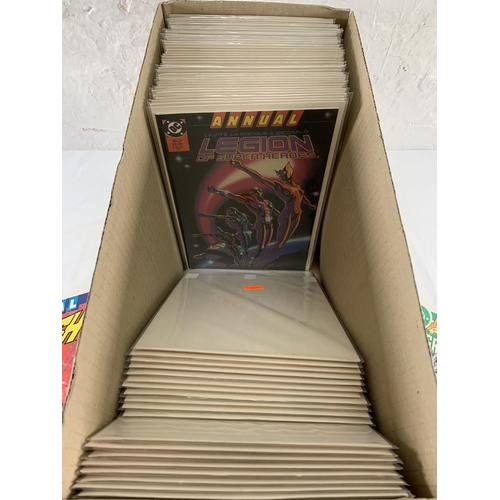 2175 - Sixty DC ANNUALS. Various years and titles includes Tales of the Green Lantern Corps #1, Green Lante... 