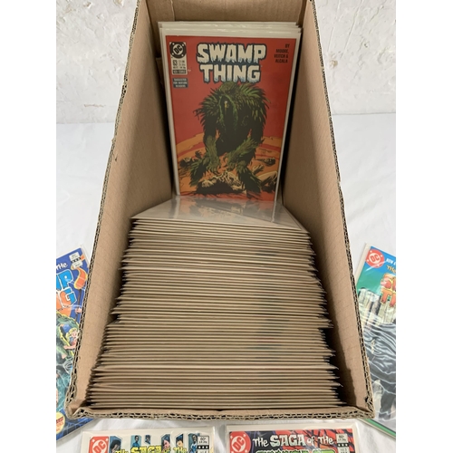 2177 - Seventy One DC Comics. Saga of The Swamp Thing. Includes (Vol.1) #1 to #4, #5 (2 copies) #6 to #19, ... 