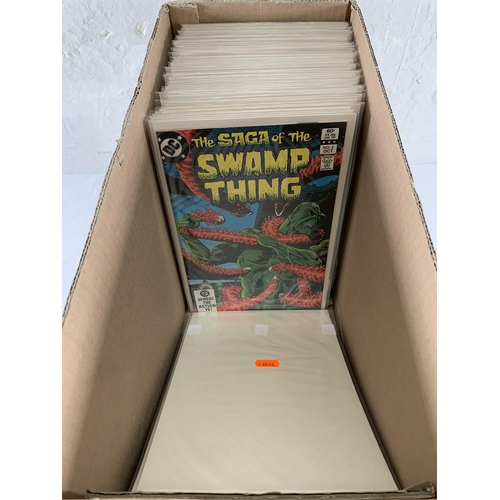 2177 - Seventy One DC Comics. Saga of The Swamp Thing. Includes (Vol.1) #1 to #4, #5 (2 copies) #6 to #19, ... 