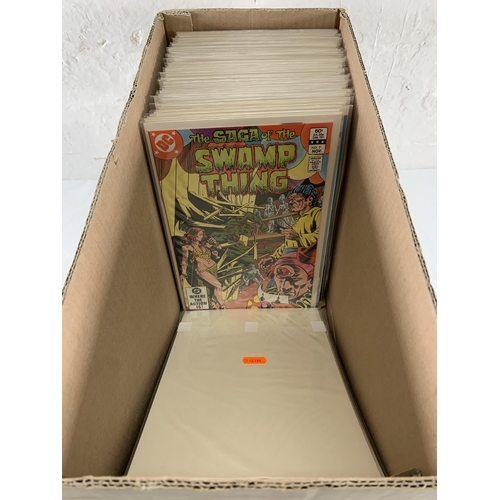 2177 - Seventy One DC Comics. Saga of The Swamp Thing. Includes (Vol.1) #1 to #4, #5 (2 copies) #6 to #19, ... 