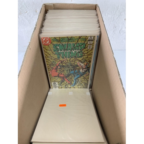 2177 - Seventy One DC Comics. Saga of The Swamp Thing. Includes (Vol.1) #1 to #4, #5 (2 copies) #6 to #19, ... 