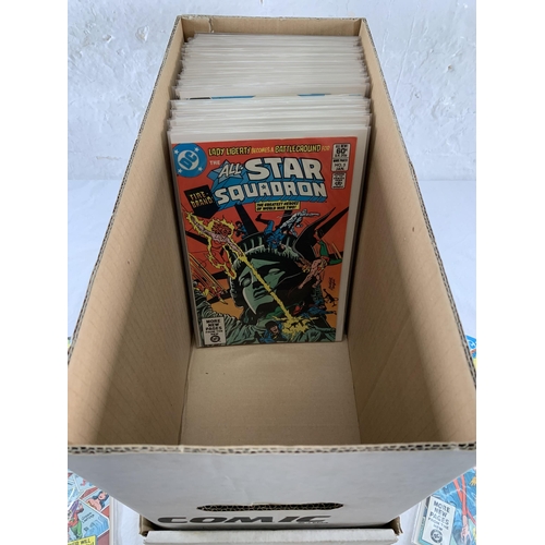 2178 - Sixty Eight DC Comics. All-Star Squadron. Includes #1 to #24, #25 first appearance of Infinity Inc, ... 