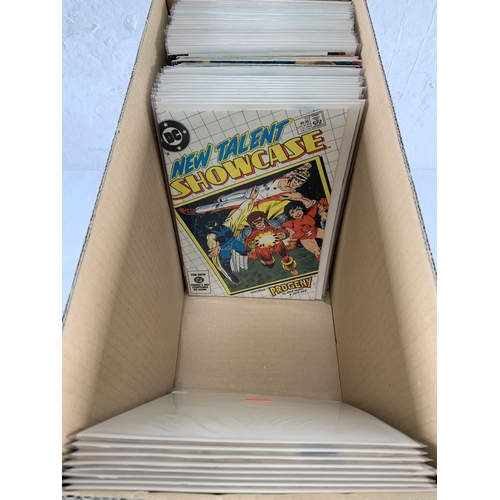 2179 - Seventy Four DC Comics. Various years and titles includes New Talent Showcase (1984-1985) #1 to #19,... 