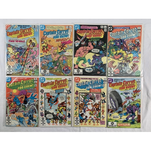 2180 - Forty DC Comics. Includes Captain Carrot & His Amazing Zoo Crew #1 to #11, #12 Art Adams pin-up (fir... 