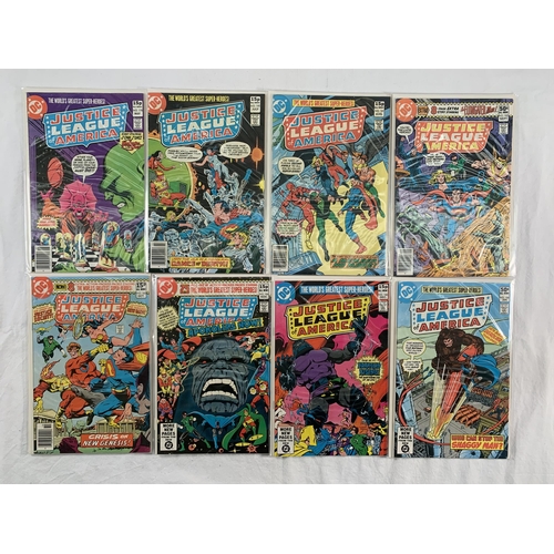 2184 - Twenty Nine DC Comics. Justice League of America Includes (Vol.1) #154, #155, #156, #157, #161, #162... 