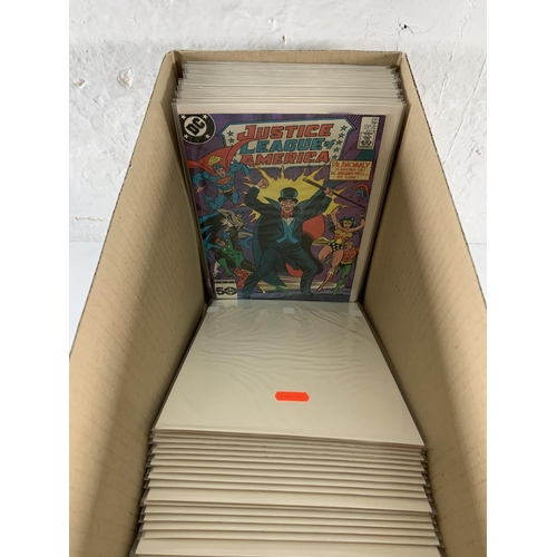 2185 - Sixty Seven DC Comics. Justice League of America Includes (Vol.1) #200, #201 (2 copies) #202 to #209... 