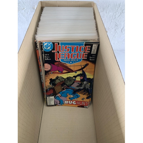 2186 - Eighty Seven DC Comics. Includes Justice League America (1989-1996) #26 (3 copies) #27 (3 copies) #2... 