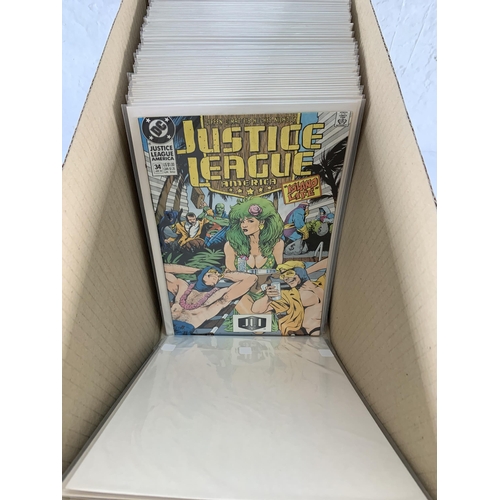 2186 - Eighty Seven DC Comics. Includes Justice League America (1989-1996) #26 (3 copies) #27 (3 copies) #2... 