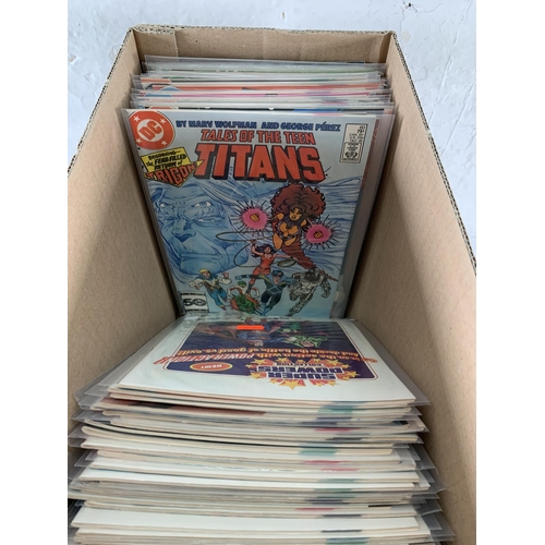 2189 - One Hundred and Two DC Comics. Includes Teen Titans (Vol.1) #50 first appearance of Titans West Team... 