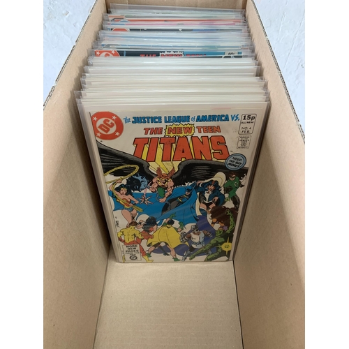 2189 - One Hundred and Two DC Comics. Includes Teen Titans (Vol.1) #50 first appearance of Titans West Team... 