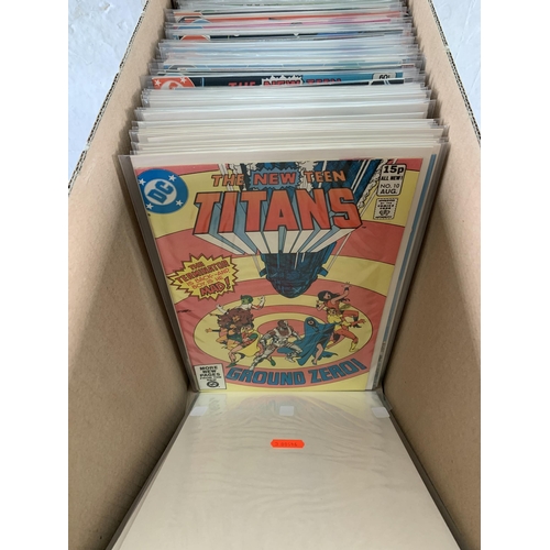 2189 - One Hundred and Two DC Comics. Includes Teen Titans (Vol.1) #50 first appearance of Titans West Team... 