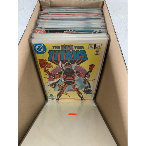 2189 - One Hundred and Two DC Comics. Includes Teen Titans (Vol.1) #50 first appearance of Titans West Team... 