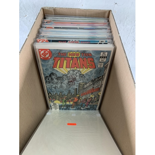 2189 - One Hundred and Two DC Comics. Includes Teen Titans (Vol.1) #50 first appearance of Titans West Team... 