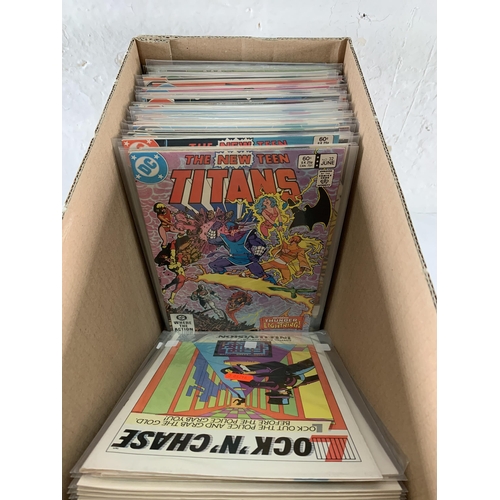 2189 - One Hundred and Two DC Comics. Includes Teen Titans (Vol.1) #50 first appearance of Titans West Team... 