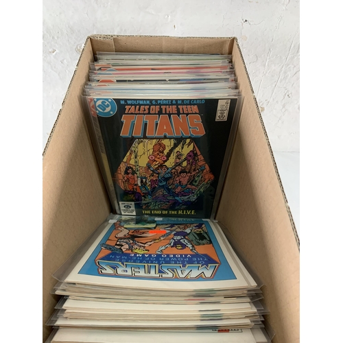 2189 - One Hundred and Two DC Comics. Includes Teen Titans (Vol.1) #50 first appearance of Titans West Team... 