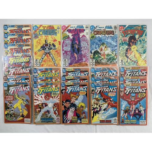 2190 - Twenty Three DC Comics. Includes Team Titans (1992-1994) #1 (3 copies) #1b (3 copies) #1c (3 copies)... 