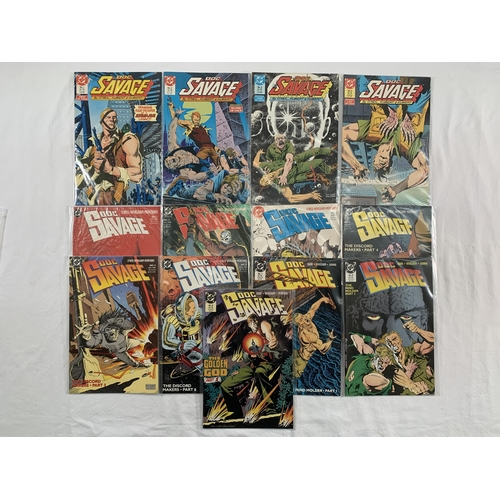 2192 - Thirty One DC Comics. Includes Hex (1985-1987) #1 to #18, Doc Savage (Vol.3) #1 to #4 and Doc Savage... 