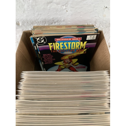 2194 - Ninety Five DC Comics. Includes Firestorm, the Nuclear Man (Vol.1) #3 and #4, Fury of Firestorm (198... 