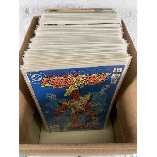 2194 - Ninety Five DC Comics. Includes Firestorm, the Nuclear Man (Vol.1) #3 and #4, Fury of Firestorm (198... 