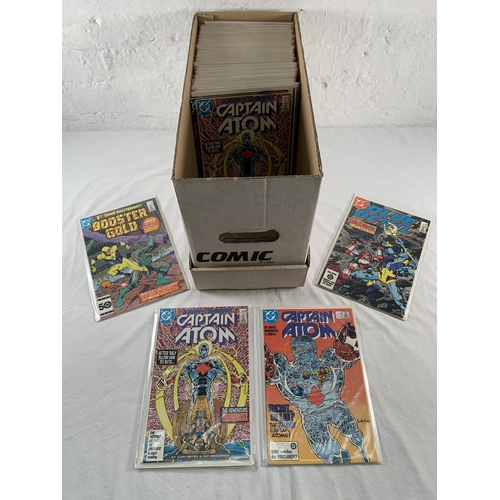 2196 - Eighty Nine DC Comics. Various years and titles includes Captain Atom (Vol.3) #1 (2 copies) #2 (2 co... 