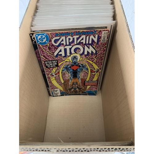 2196 - Eighty Nine DC Comics. Various years and titles includes Captain Atom (Vol.3) #1 (2 copies) #2 (2 co... 