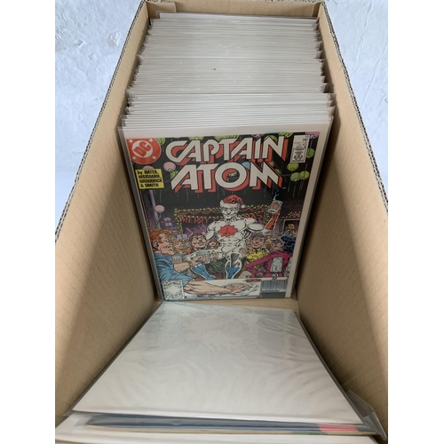 2196 - Eighty Nine DC Comics. Various years and titles includes Captain Atom (Vol.3) #1 (2 copies) #2 (2 co... 