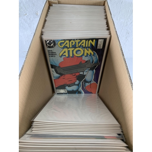 2196 - Eighty Nine DC Comics. Various years and titles includes Captain Atom (Vol.3) #1 (2 copies) #2 (2 co... 