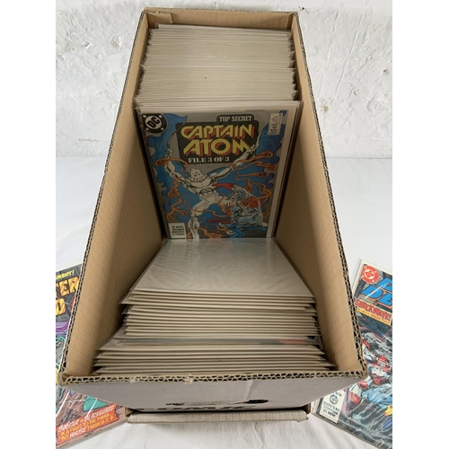 2196 - Eighty Nine DC Comics. Various years and titles includes Captain Atom (Vol.3) #1 (2 copies) #2 (2 co... 